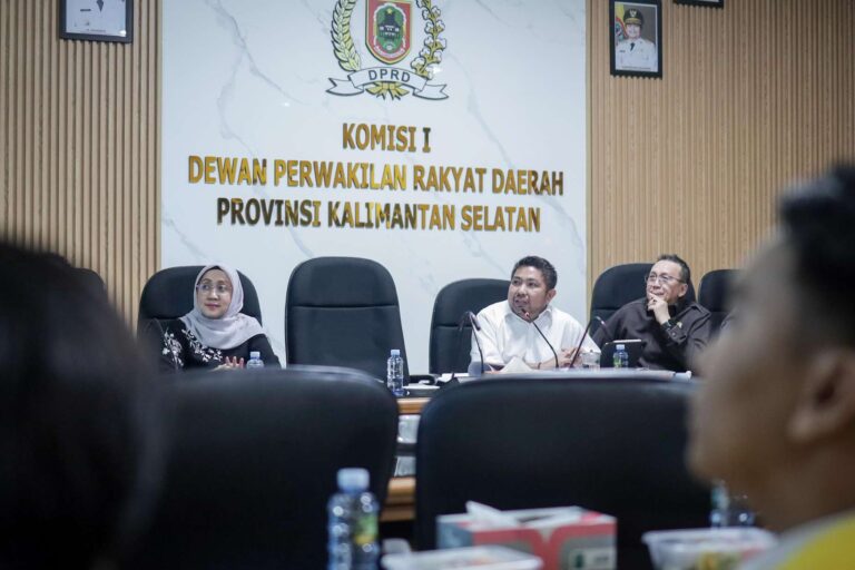 Pansus I DPRD Kalsel Laksanakan Finalisasi Raperda Pedoman Pembentukan Produk Hukum Daerah