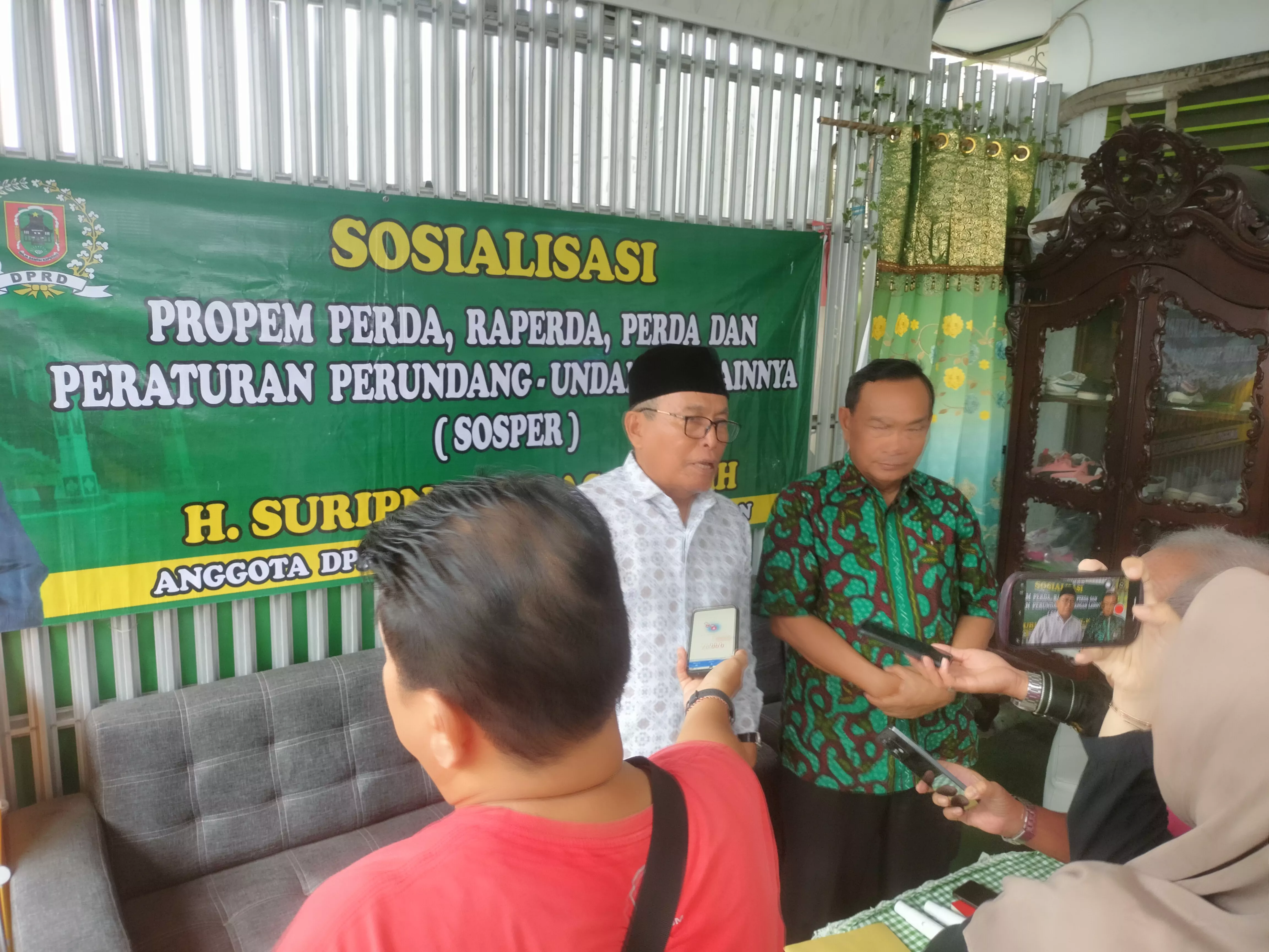 Wakil Ketua Komisi II DPRD Kalsel Sosialisasikan Perda RPJMD 2025–2029